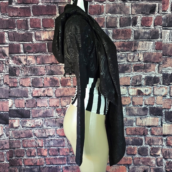 Killstar Unholy Sabbath Cropped Hoodie - Picture 7 of 13